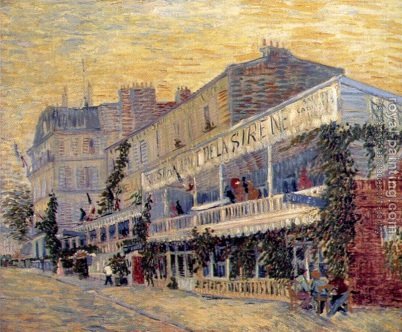 Vincent Van Gogh : The Restaurant de la Sirene at Asnieres